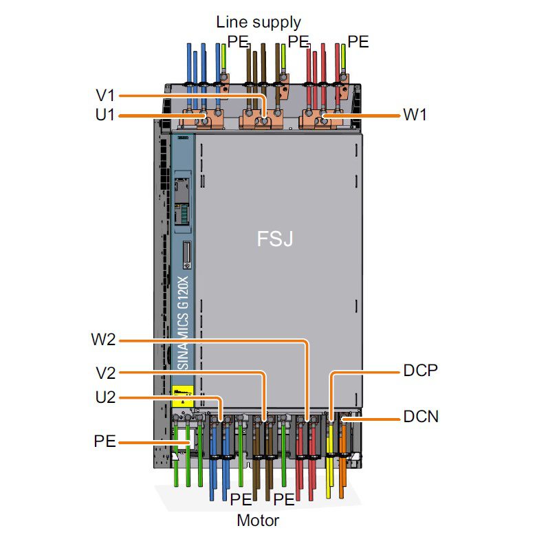 connecting_fsj 6SL3220-1YE64-0CB0 - Зображення 6