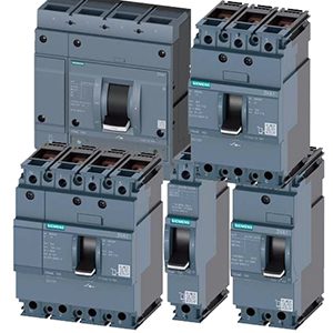 Силові автоматичні вимикачі в литому корпусі Siemens Sentron 3VA1