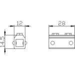 Перехідник для штока 8х8 мм, аксесуар для штока 3VA - Зображення 2