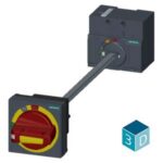 Дверний поворотний привід для аварійного відключення, МЭК, IP65, з функцією блокування дверей, аксес - Зображення 3