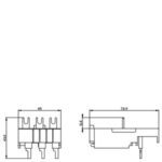 З’єднувальний модуль для електричних та механічних гвинтових клем, для 3RV2.1/3RV2.2 і 3RT2.2, для А - Зображення 2