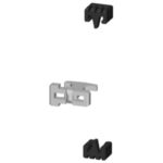 Механічне з'єднання, блокування з боку для контакторів 3RT2.1, складається з 2 з'єднань і 1 якоря, д - Зображення 3